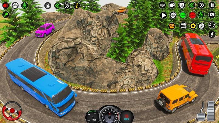 Offroad Bus Driving Simulator स्क्रीनशॉट 2