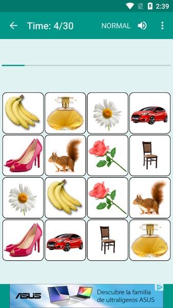 Brain game. Picture Match Screenshot 2