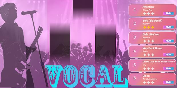 Music Vocal Piano Games Mod Tangkapan skrin 0