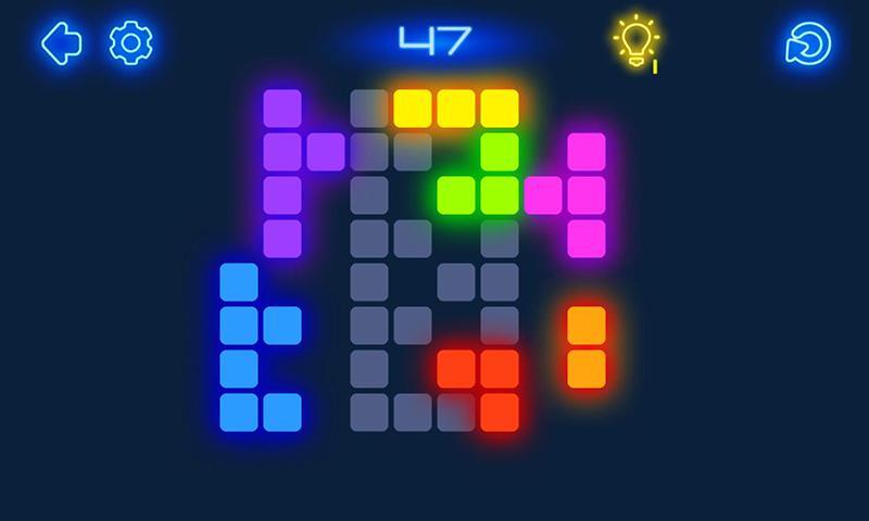 Glow Puzzle Block 3D 螢幕截圖 3