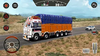 Indian Truck Lorry Simulator Zrzut ekranu 0