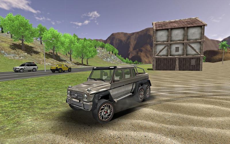 6x6 Truck Offroad Driving Sim ภาพหน้าจอ 1