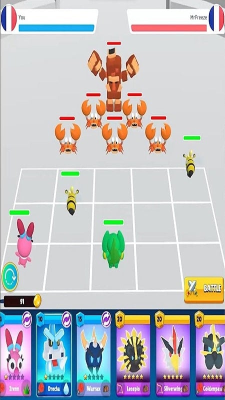 Monsters Tactics स्क्रीनशॉट 0