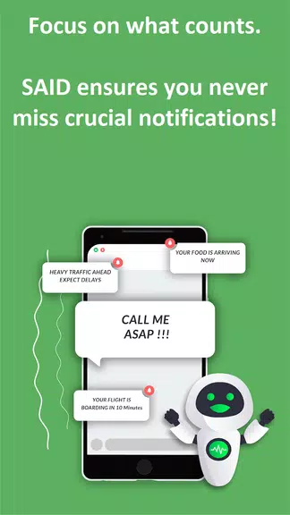 SAID - Smart Alerts Tangkapan skrin 2