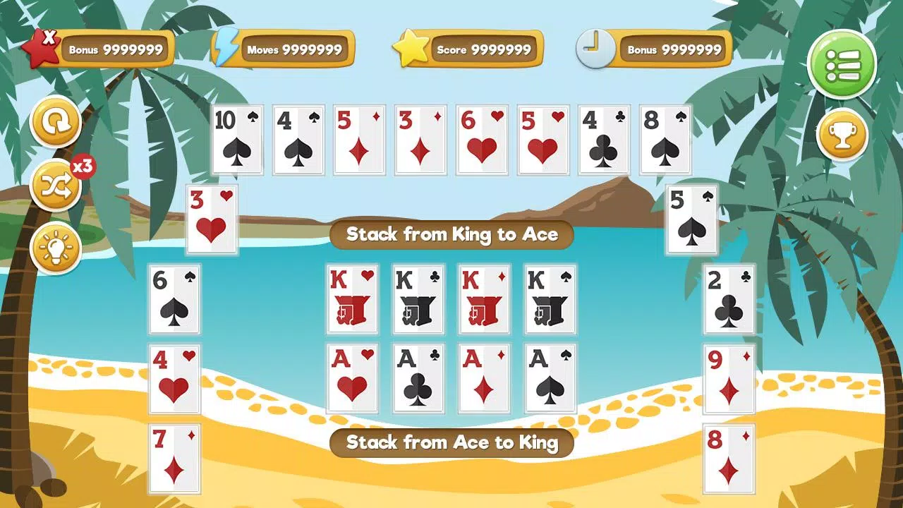 Crescent Solitaire Schermafbeelding 0
