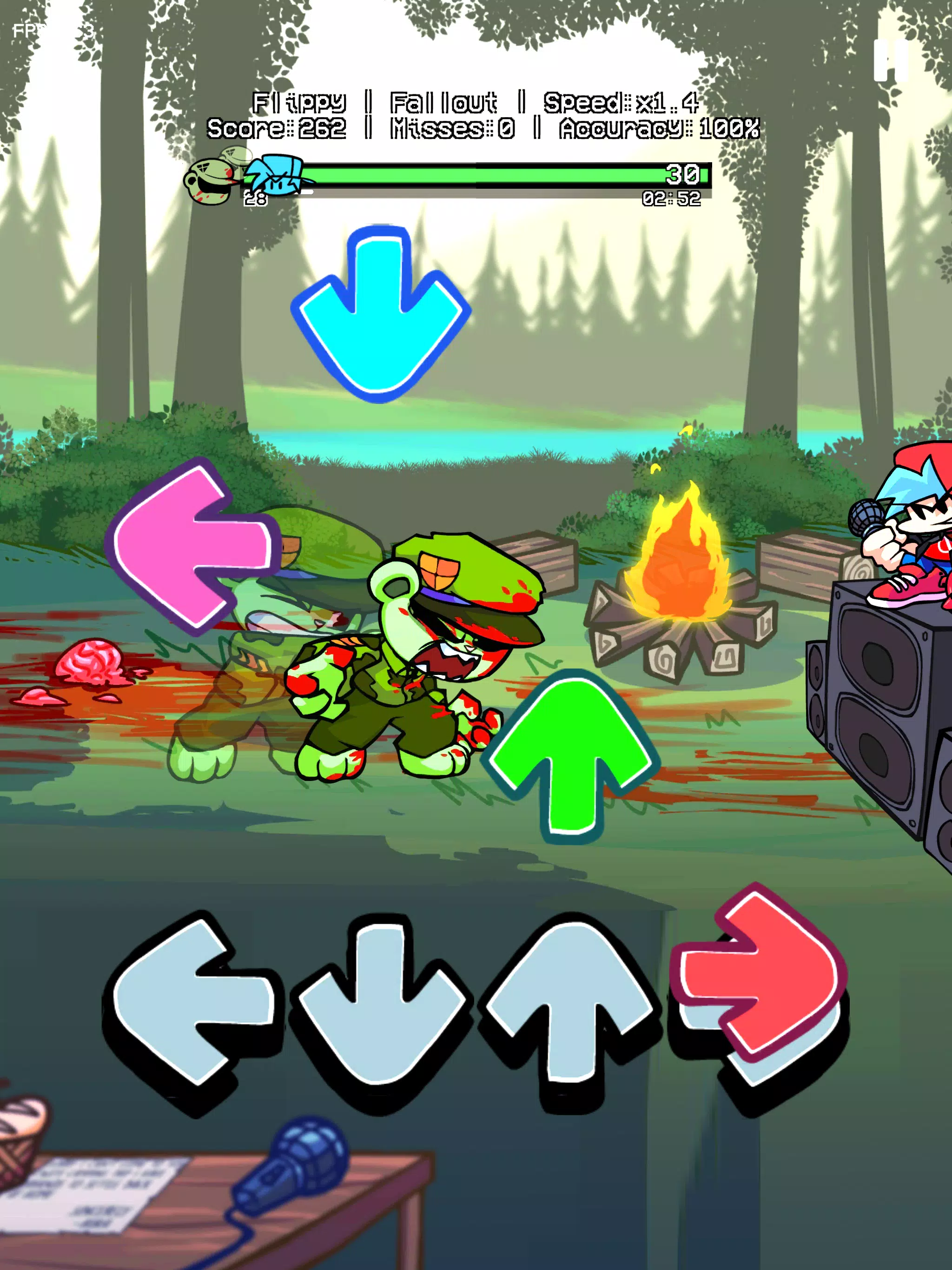 Flippy Flippin Out V1 Mod Captura de pantalla 3