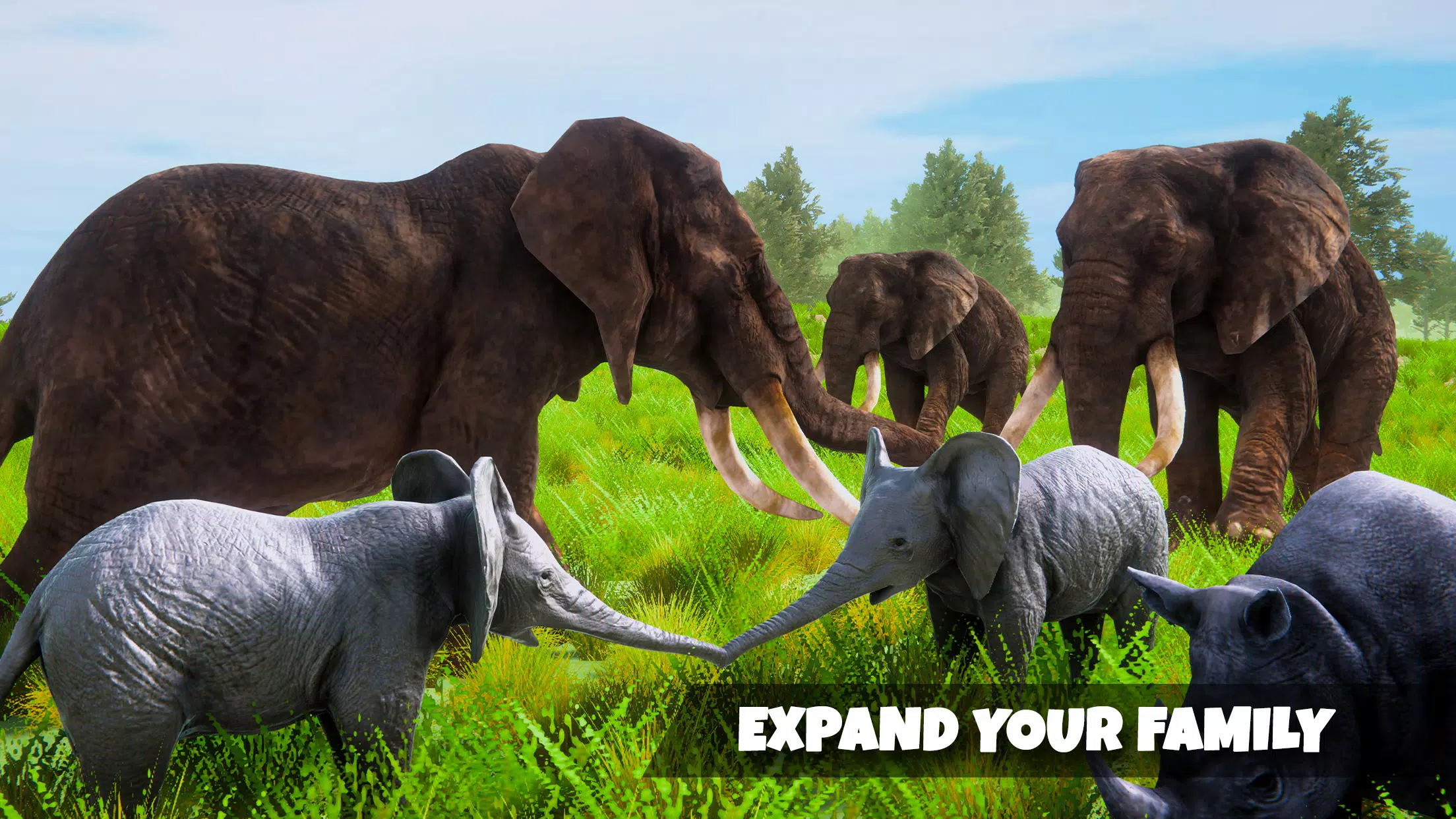 Elephant Simulator Wild Life ภาพหน้าจอ 0