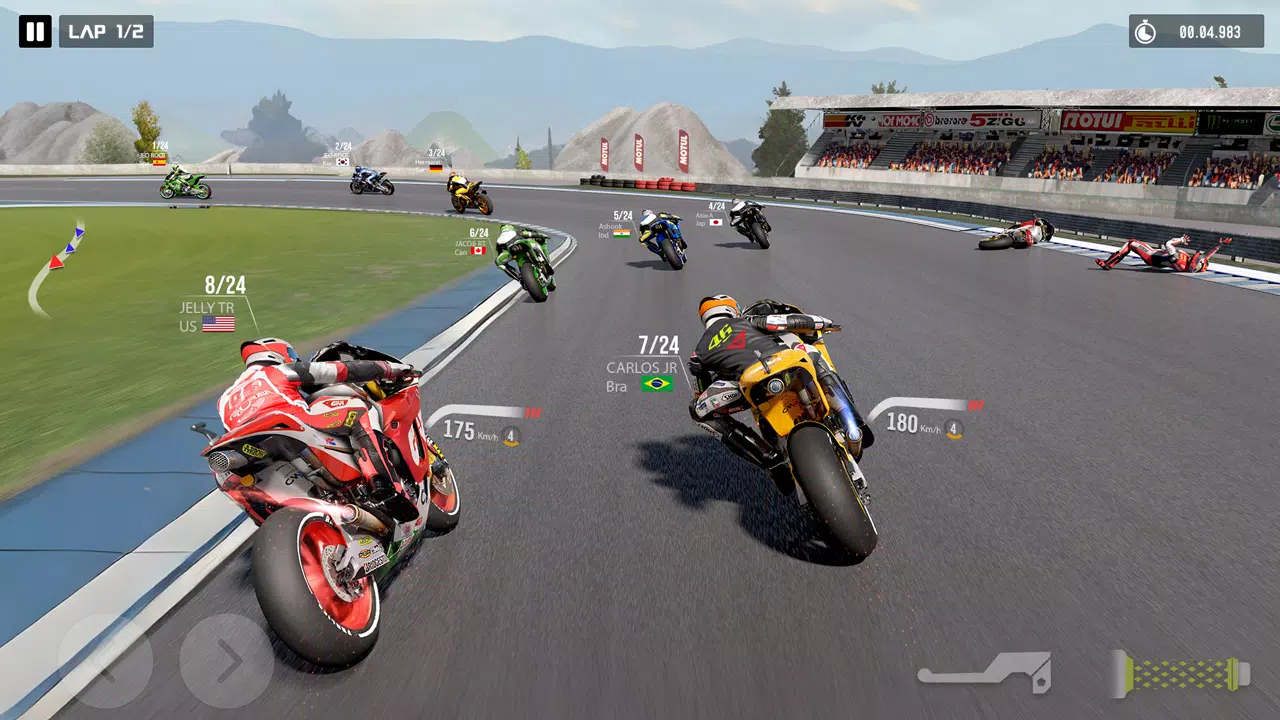 Schermata Moto Max: Bike Racing Games 3D 1