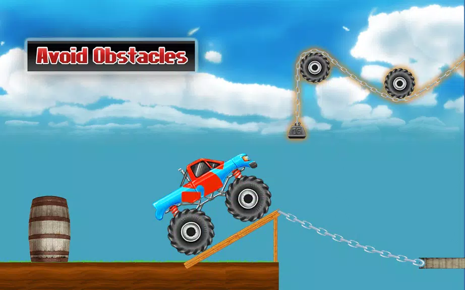 Rope Bridge Racer Car Game स्क्रीनशॉट 0