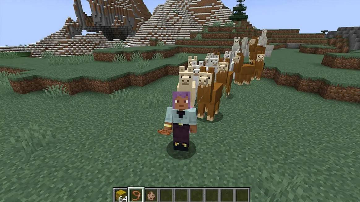 lama's in Minecraft