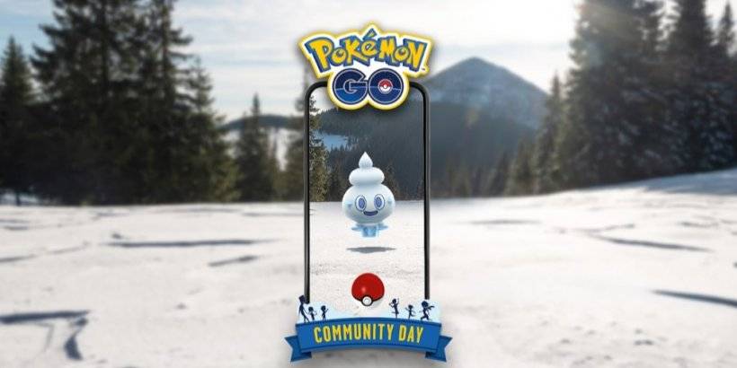 Vanillite -sterren in april 2025 Pokémon Go Community Day