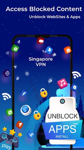 Singapore VPN - Free, Fast & Secure ภาพหน้าจอ 3