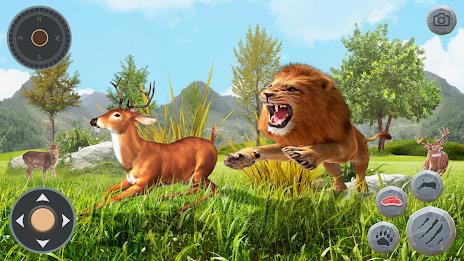 Lion Simulator Wild Animal 3D Screenshot 0