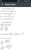 Math Formulas Algebra Capture d'écran 2