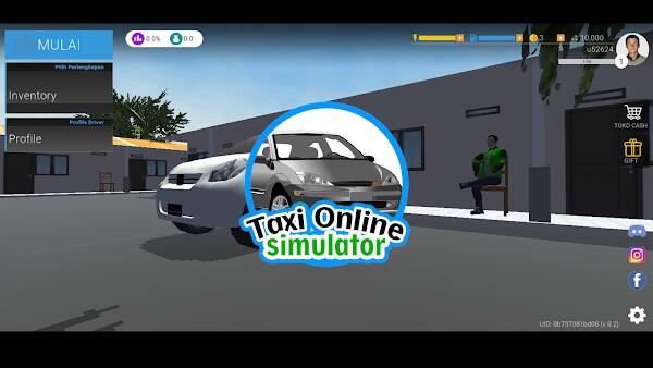 Taxi Online Simulator ID Ảnh chụp màn hình 0