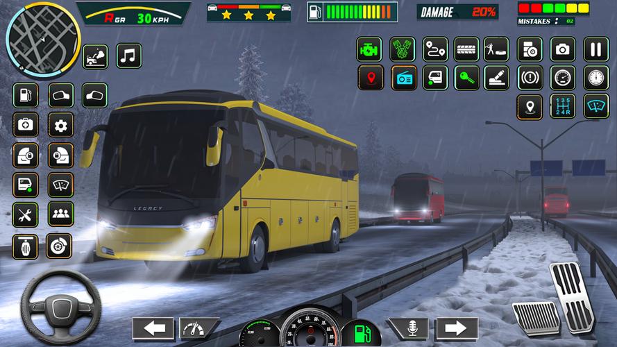 Classic Bus Simulator Games 3D Capture d'écran 1