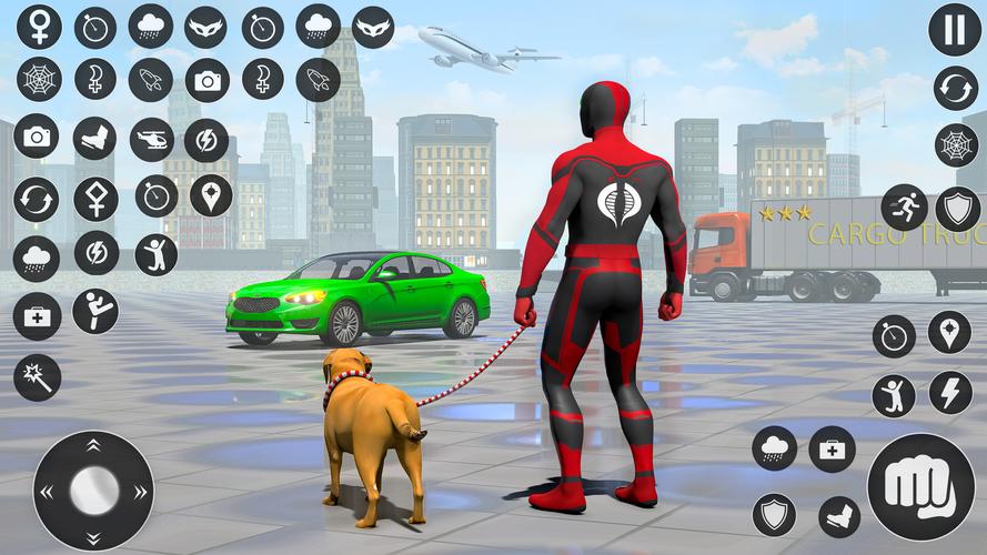 Rope Spider Hero: Spider Games Скриншот 0