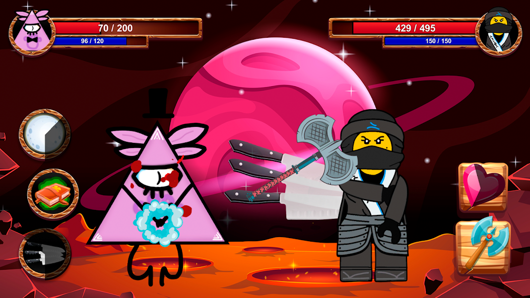 Schermata Cartoon Battle Mod 3