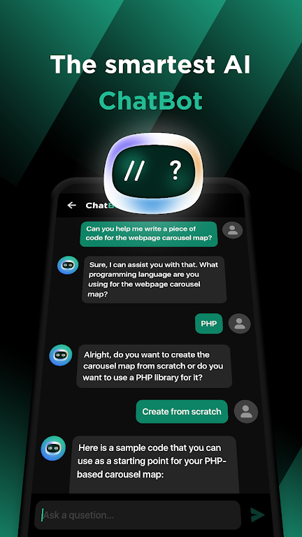 Schermata ChatBot – AI Chat Mod 3