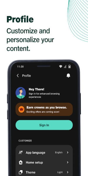 JioSphere: Web Browser Captura de tela 2