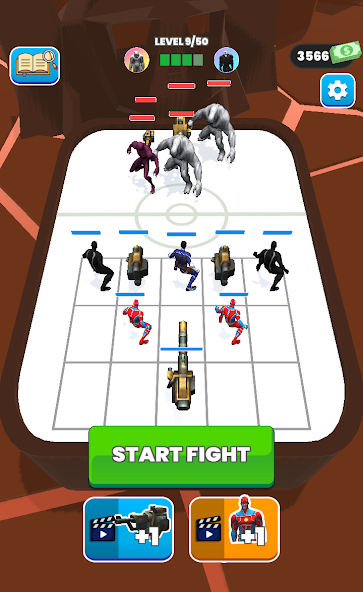 Merge Master Superhero Battle Mod Capture d'écran 0