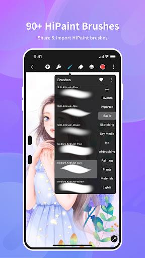 HiPaint - Paint Sketch & Draw Zrzut ekranu 0