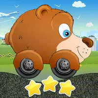 Crianças jogo de carro racing