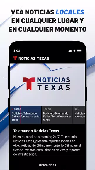Telemundo 48 El Paso: Noticias ဖန်သားပြင်ဓာတ်ပုံ 2