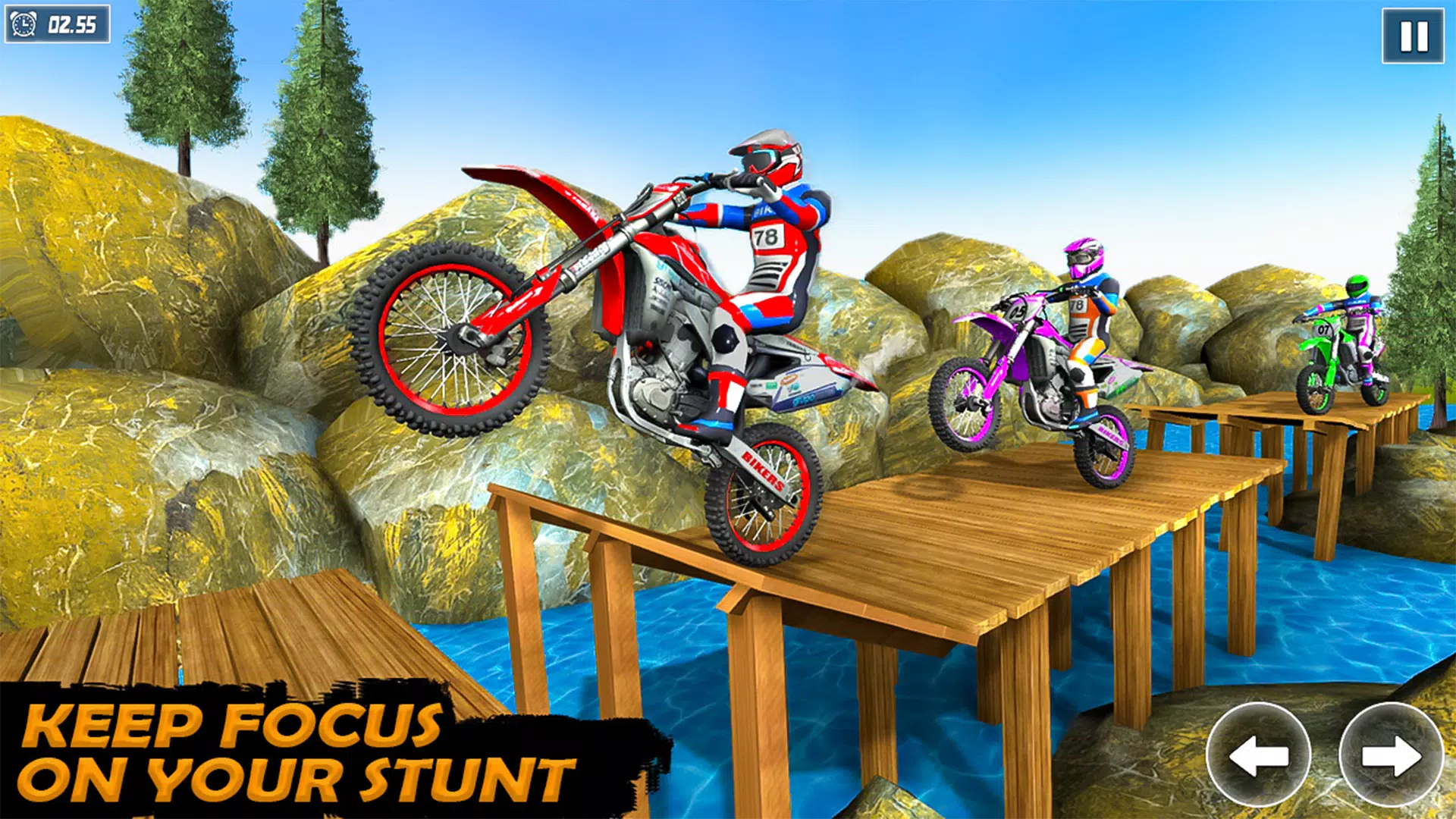 Motocross Dirt Bike Race Game 螢幕截圖 2