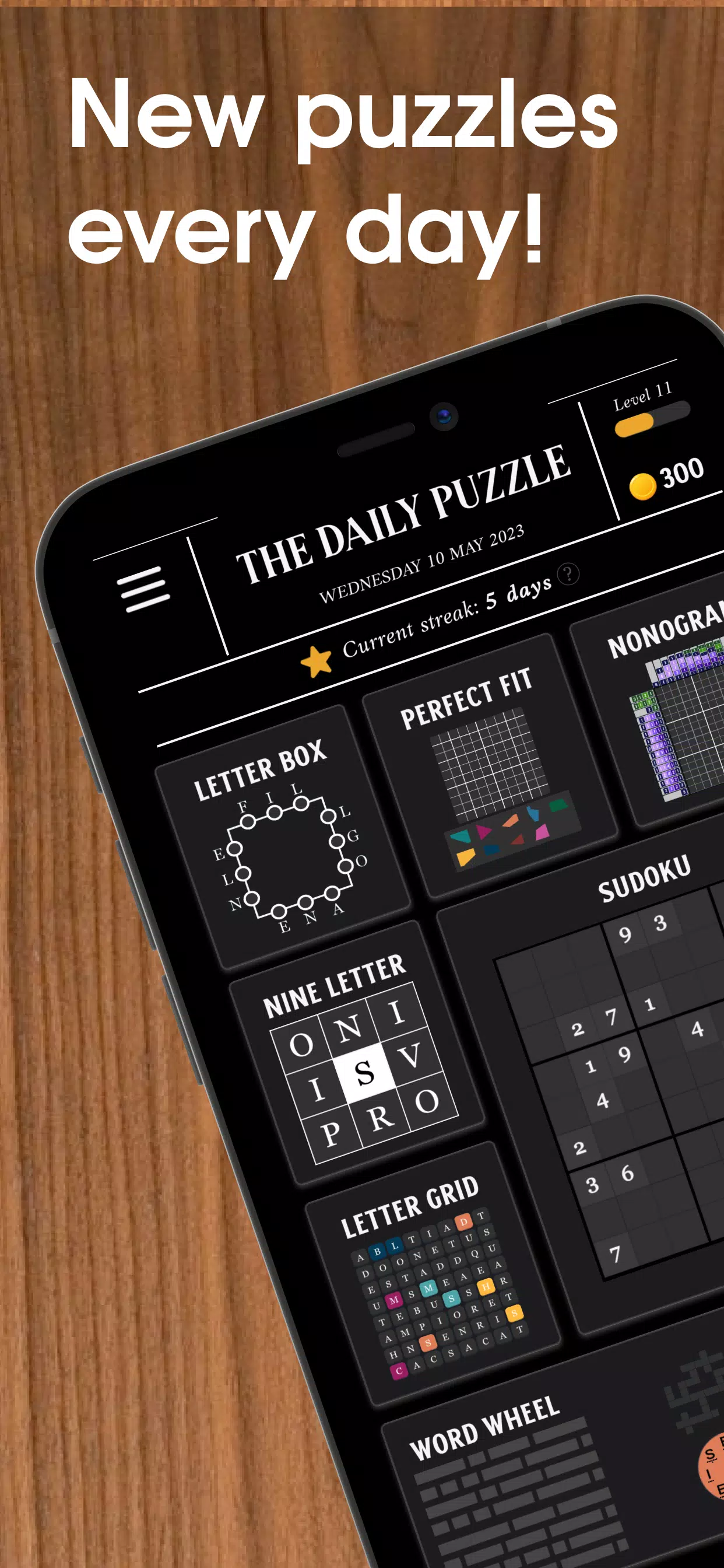 The Daily Puzzle Ekran Görüntüsü 0