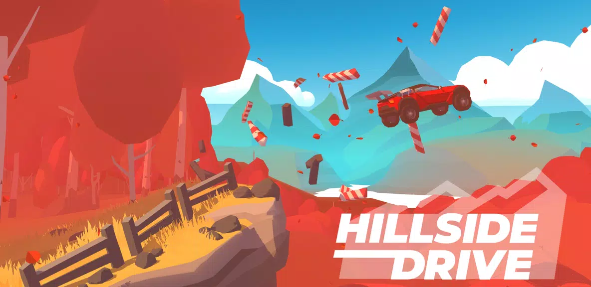 Hillside Drive: car racing Zrzut ekranu 0