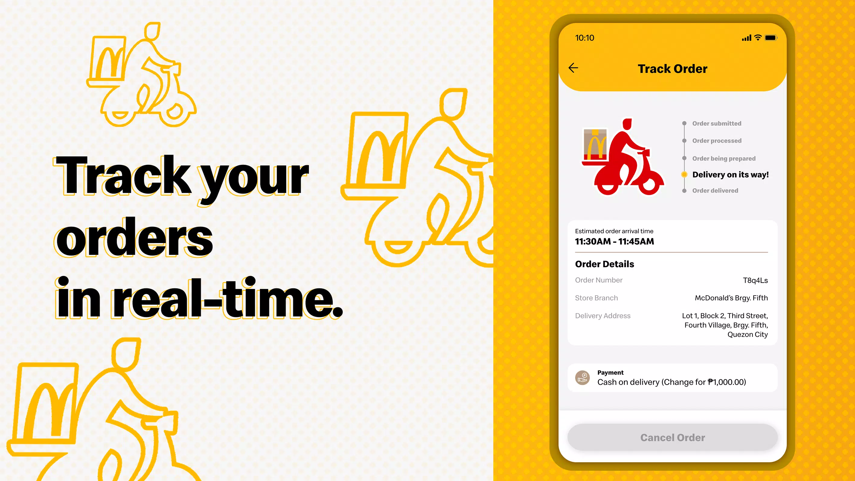 McDelivery PH Zrzut ekranu 2