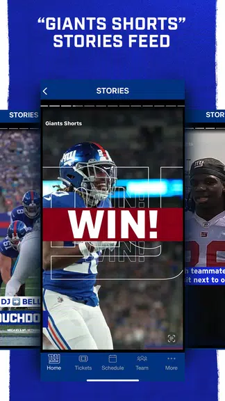 New York Giants Mobile ဖန်သားပြင်ဓာတ်ပုံ 3