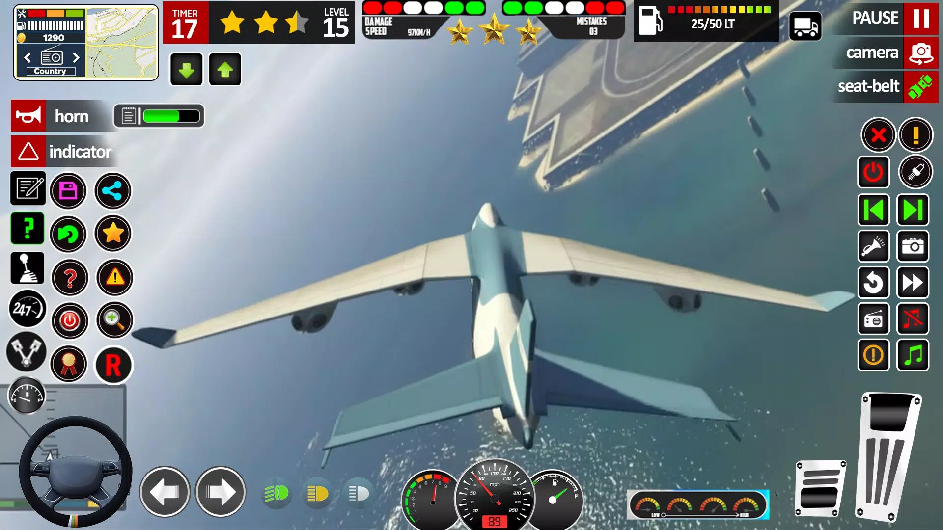 Plane Game Flight Simulator 3d Captura de pantalla 0