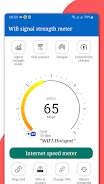 WiFi analyzer, WiFi speedmeter Tangkapan skrin 1