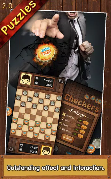 Thai Checkers - Genius Puzzle 螢幕截圖 2