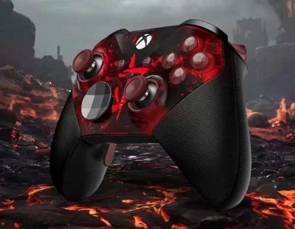 Xbox Elite Kablosuz Denetleyici Serisi 2 - Doom: The Dark Ages Limited Edition