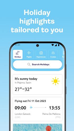 Schermata TUI Holidays & Travel App 3