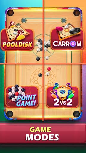 Carrom Friends : Carrom Board Tangkapan skrin 1