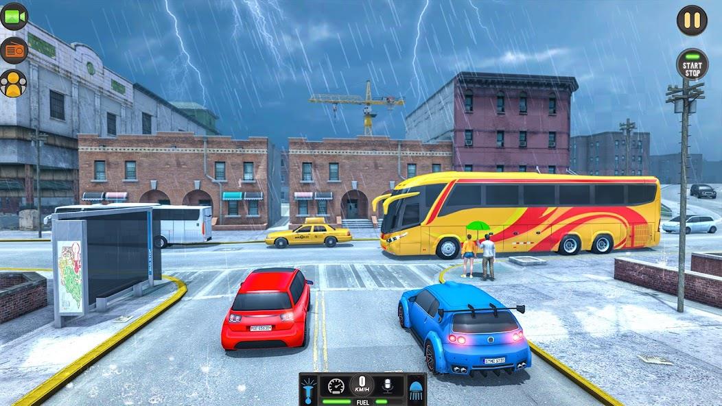 Coach Bus Simulator Games Mod Tangkapan skrin 1