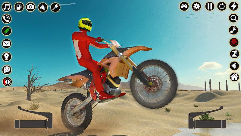 Wheelie Dirt Bike Games Captura de pantalla 2