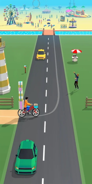 Paperboy Ticket Delivery Game Zrzut ekranu 0