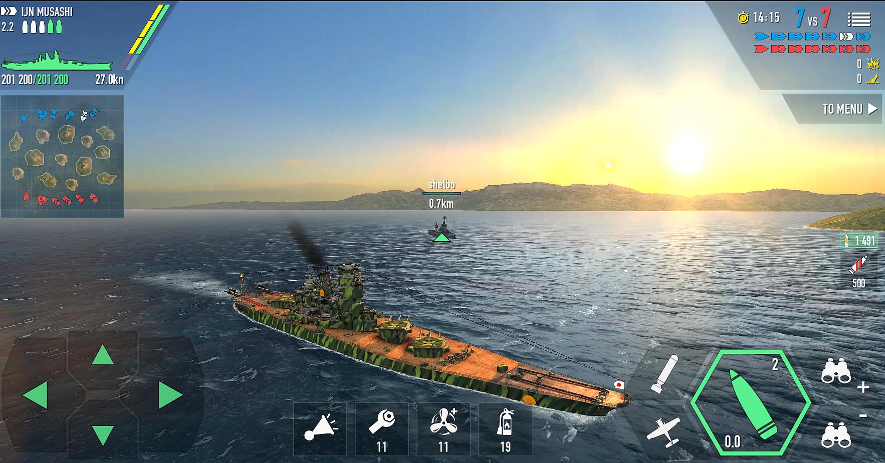 Battle of Warships: Online Captura de pantalla 2