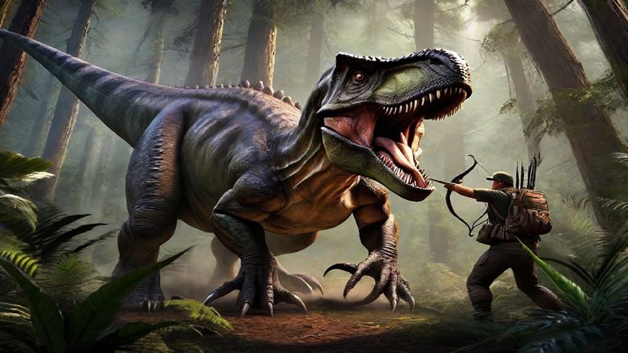 Deadly Dinosaur Hunter Ảnh chụp màn hình 0