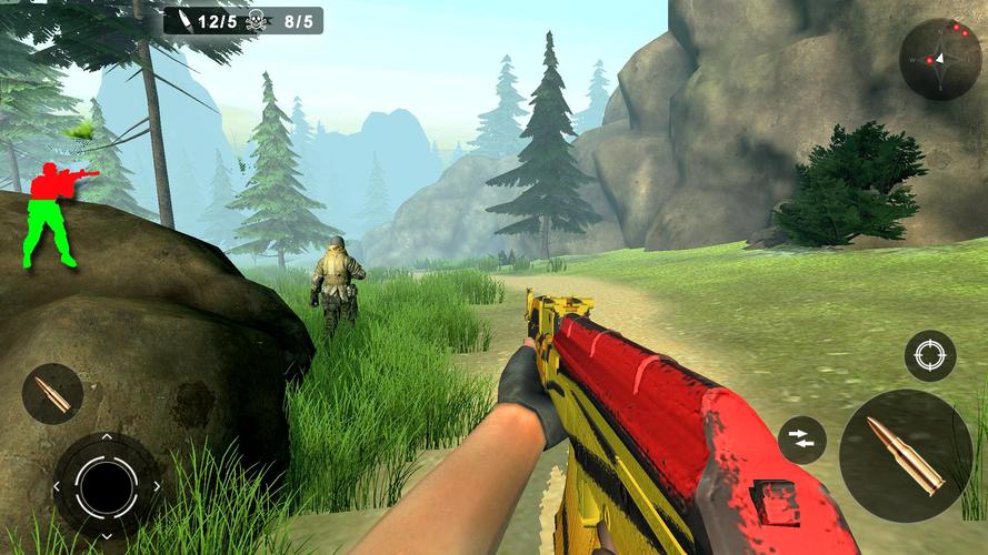Commando Strike Offline Game 스크린샷 0
