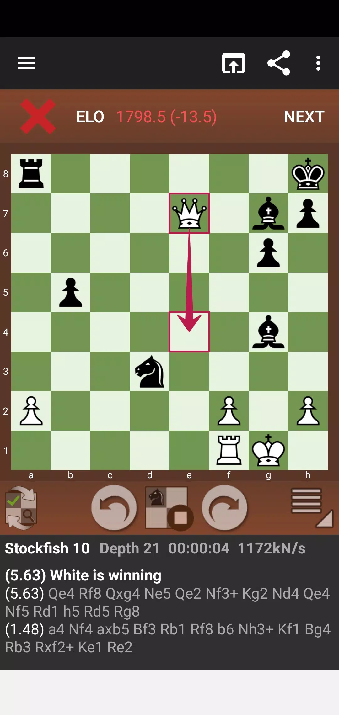 Fun Chess Puzzles स्क्रीनशॉट 2