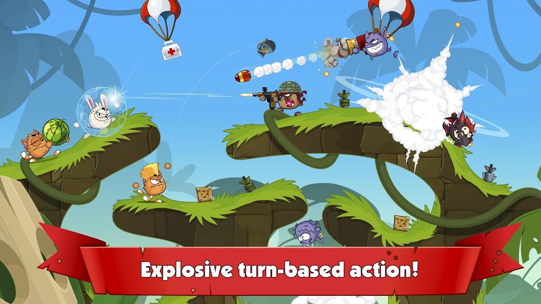 Wormix: PvP Tactical Shooter Mod Скриншот 0