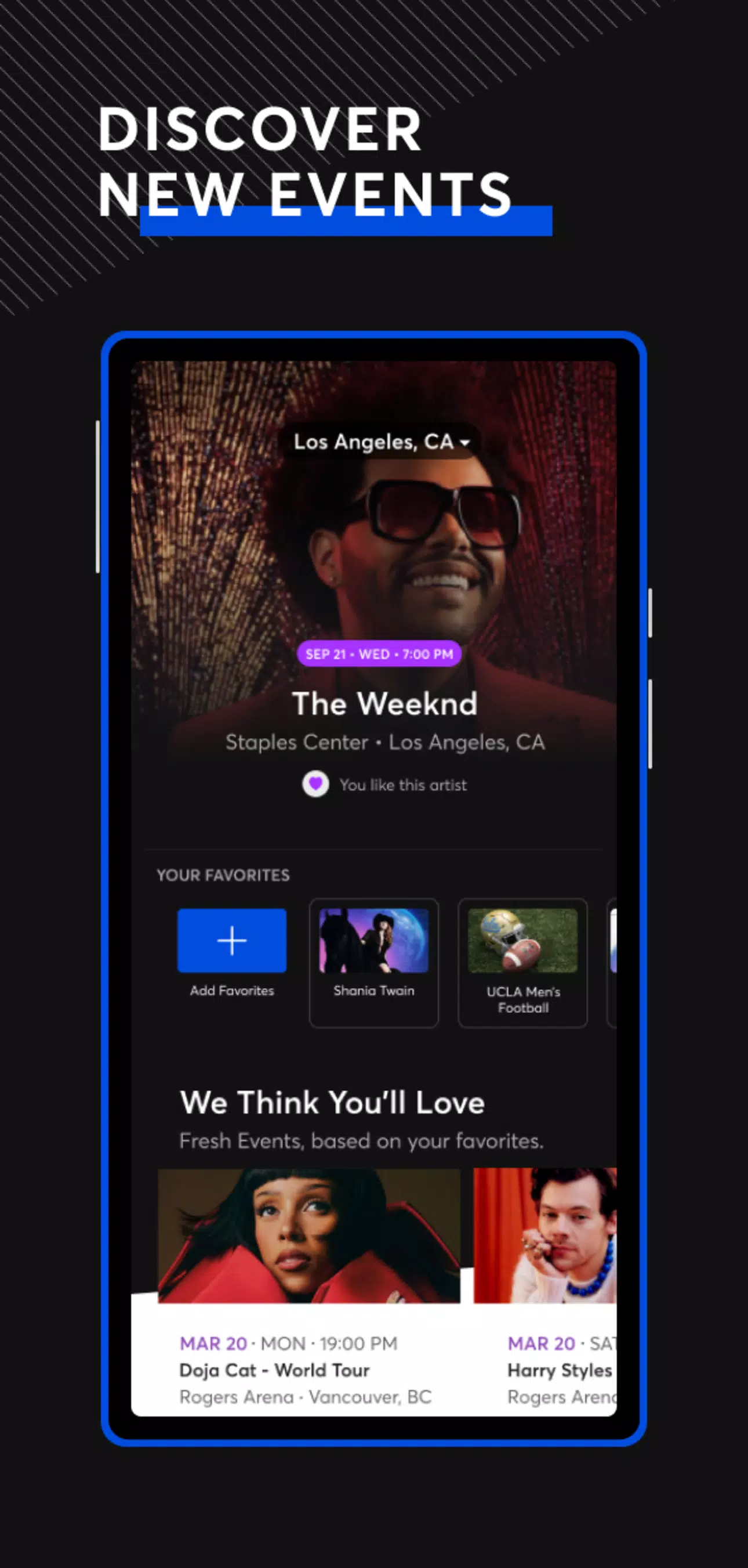 Ticketmaster－Buy, Sell Tickets 螢幕截圖 1