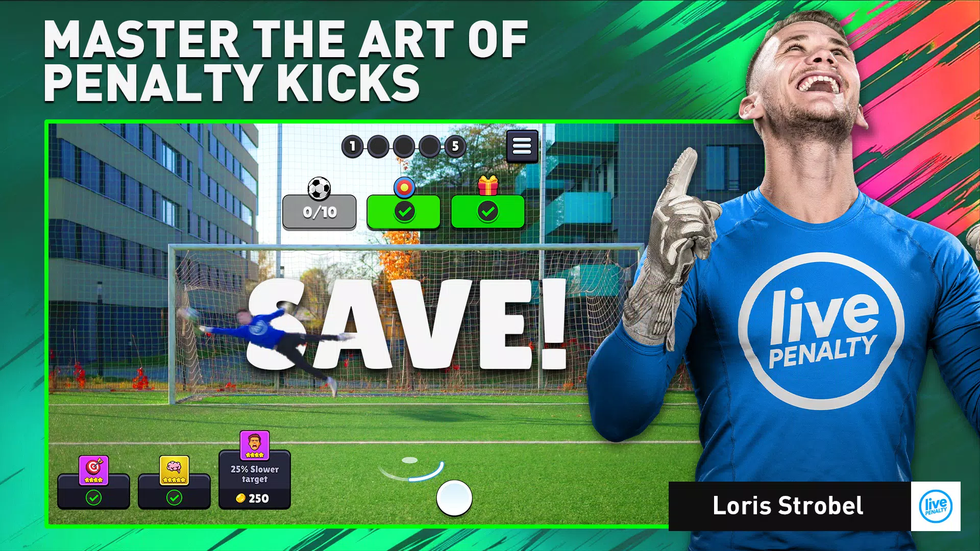 Football Penalty: Soccer Kick スクリーンショット 1