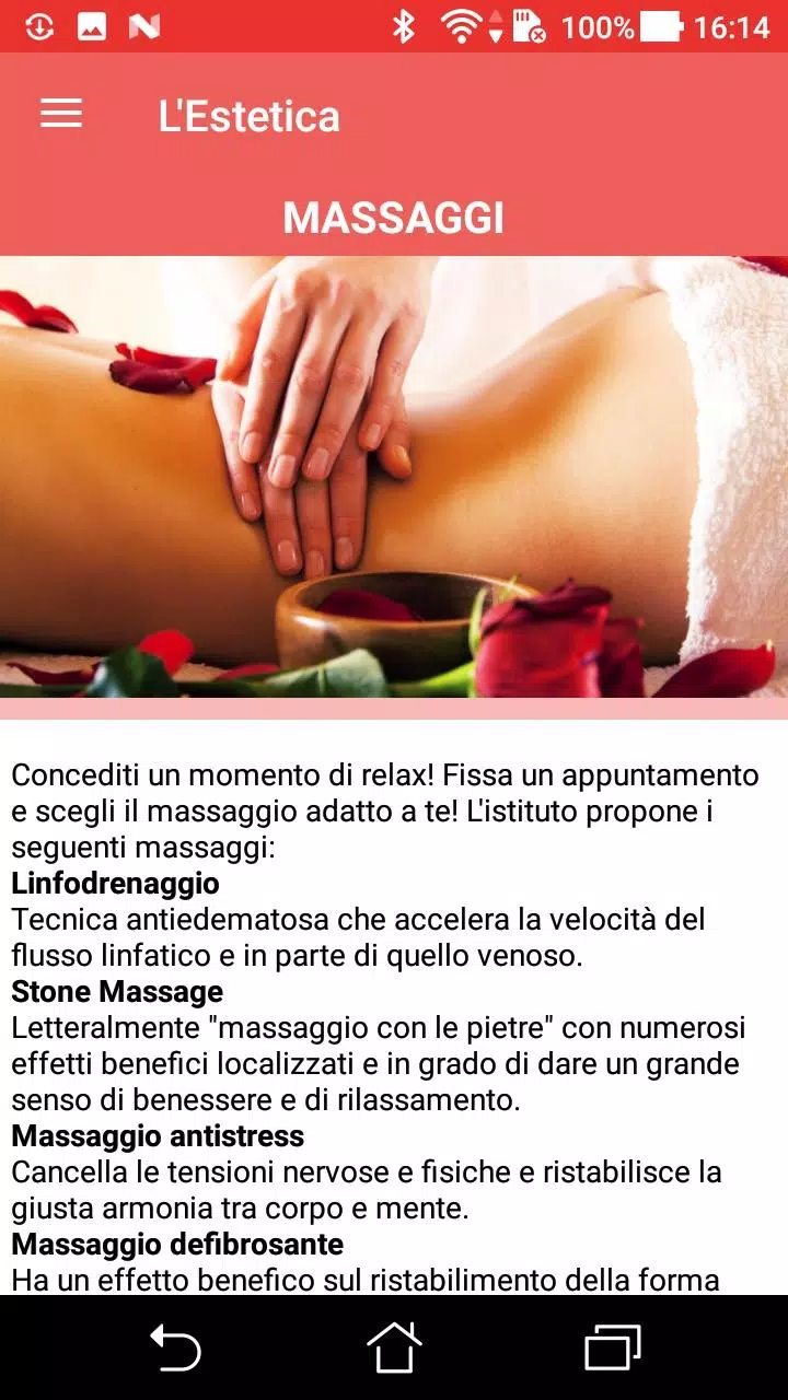 Schermata L’Estetica Eliana 3